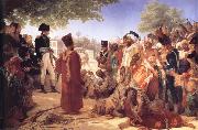Baron Pierre Narcisse Guerin Bonaparte Pardoning the Insurgents in Cairo oil